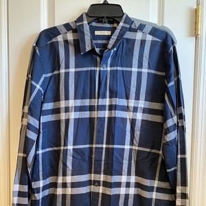 Mens Burberry Button Down